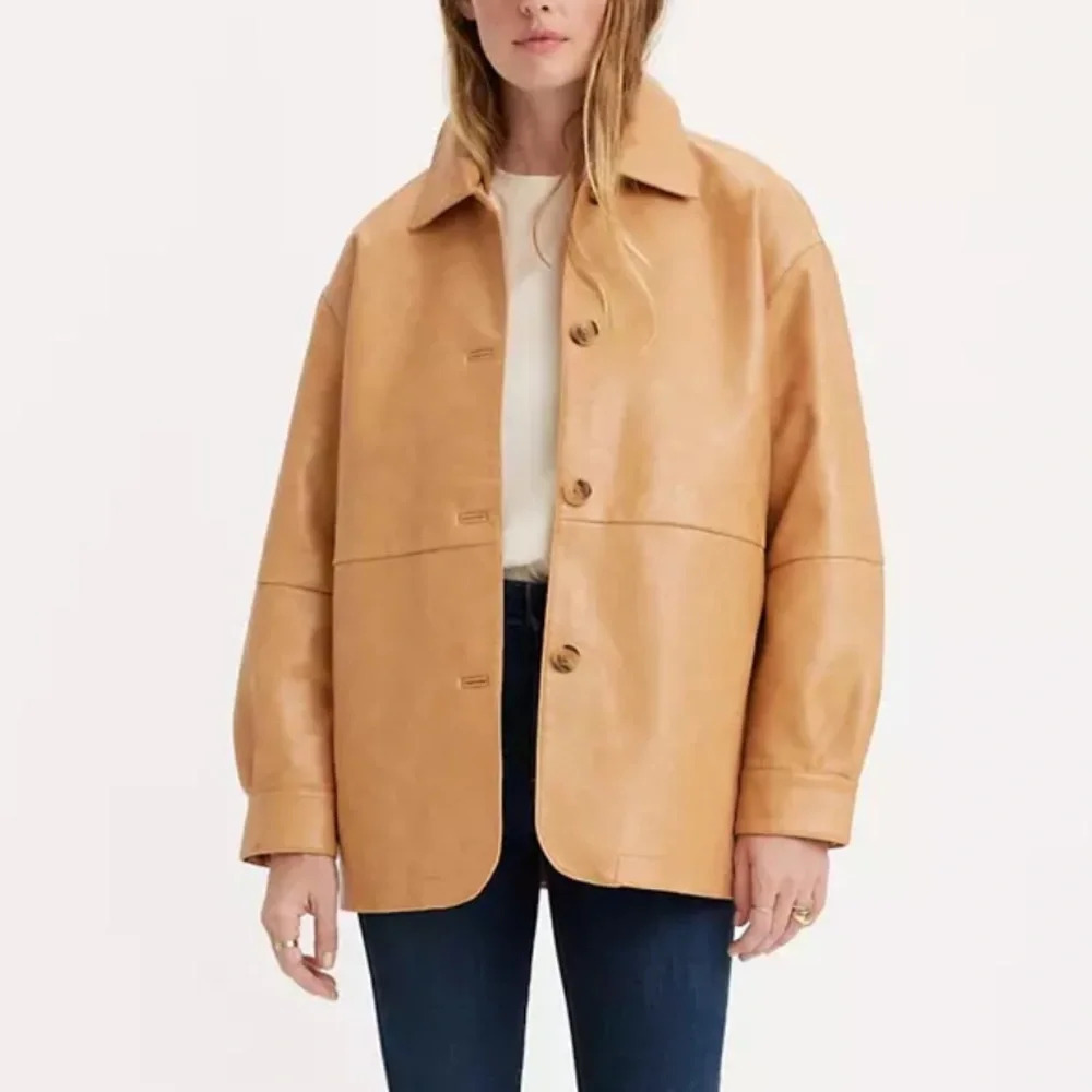 Levi’s Faux Leather Shirt Jacket